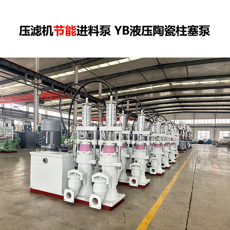 污水處理廠500平方壓濾機進料泵多大？
